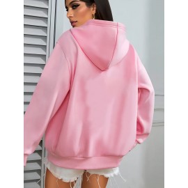 1pc Women'S Plus Size Hoodie with 