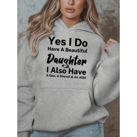 [Humorous Sweatshirt] Plus Size Women's Casual Sweatshirt | Yes I Do s - Humorous 