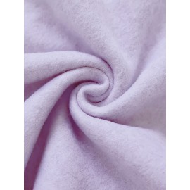 Winter Warmth | Women's Plus Size Christmas Tree Print Hoodie - Cozy Long Sleeve Pullover with Pockets, Festive 