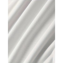 [Polyester Floral Grandma Sweatshirt] Polyester 100% Floral Grandma Graphic Pullover Sweatshirt - Plus Size, Crew Neck, Slight Stretch, Casual Sportswear for Fall/Winter - 260g/m²