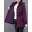 Women's Casual Korean-Inspired Windbreaker Jacket - Mid-Length Adjustable Drawstring Waist, Stand Collar & Zipper Front, Solid Color Spring/Fall Outerwear for Urban Commute & Casual Outings